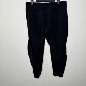 Athleta Womens Pants Size 10 Black Capri Ruched Pull On Activewear
